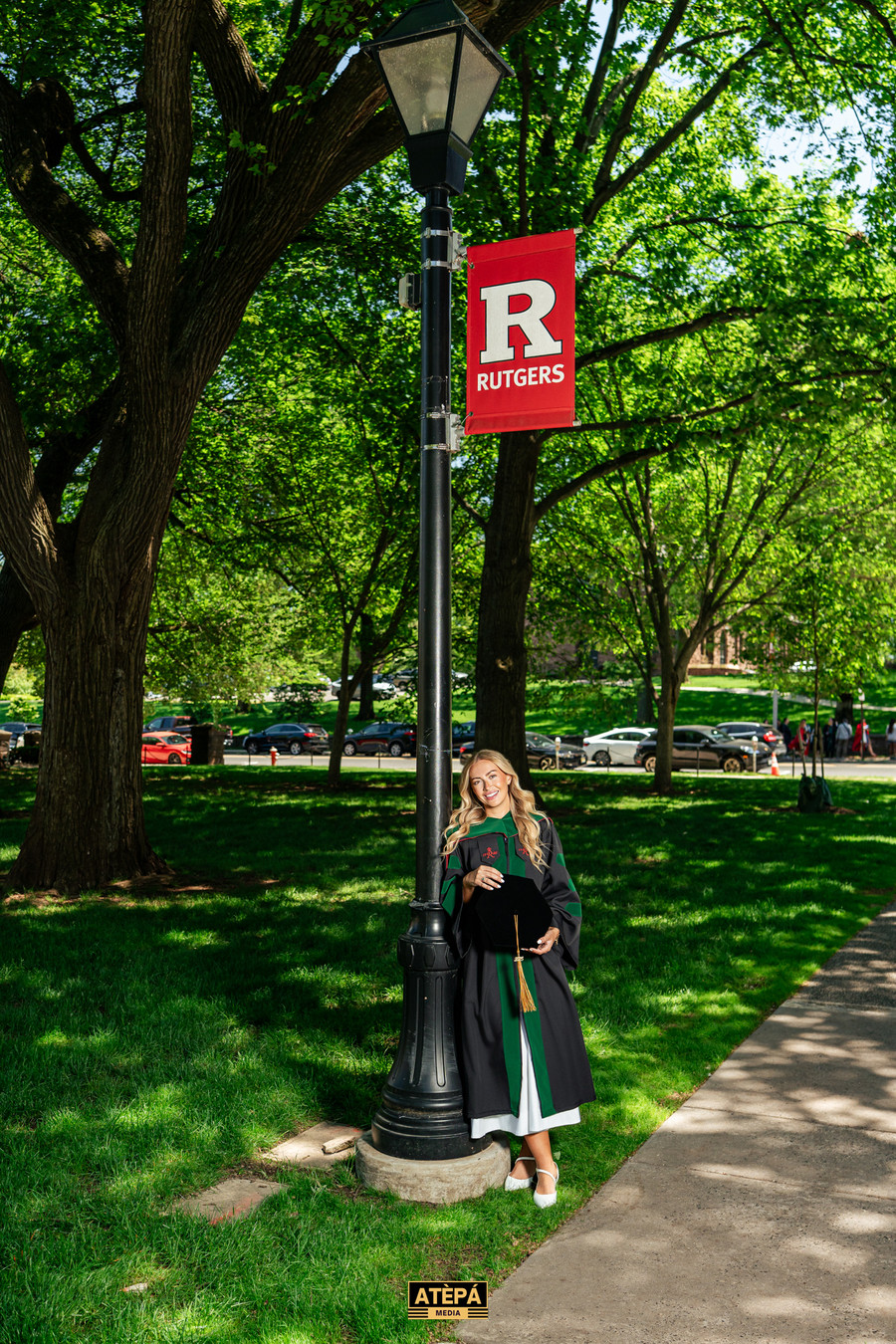 Holly’s RWJMS Graduation Photoshoot – Rutgers, NJ, photo 37 — Atèpá Media