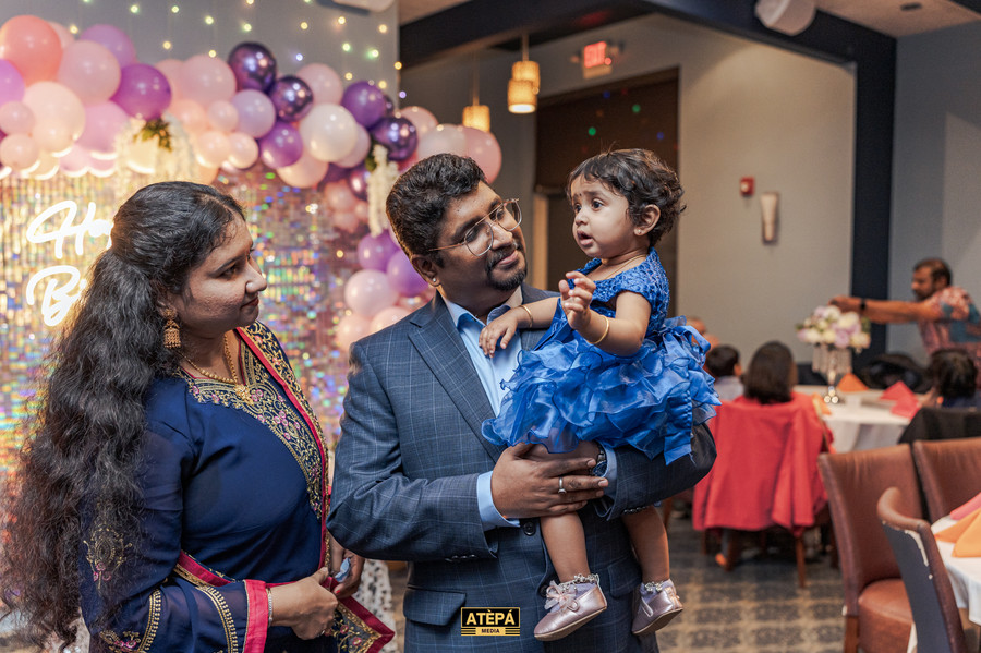Nitara’s 1st Birthday – Jhopri Restaurant, Plainsboro, NJ, photo 33 — Atèpá Media