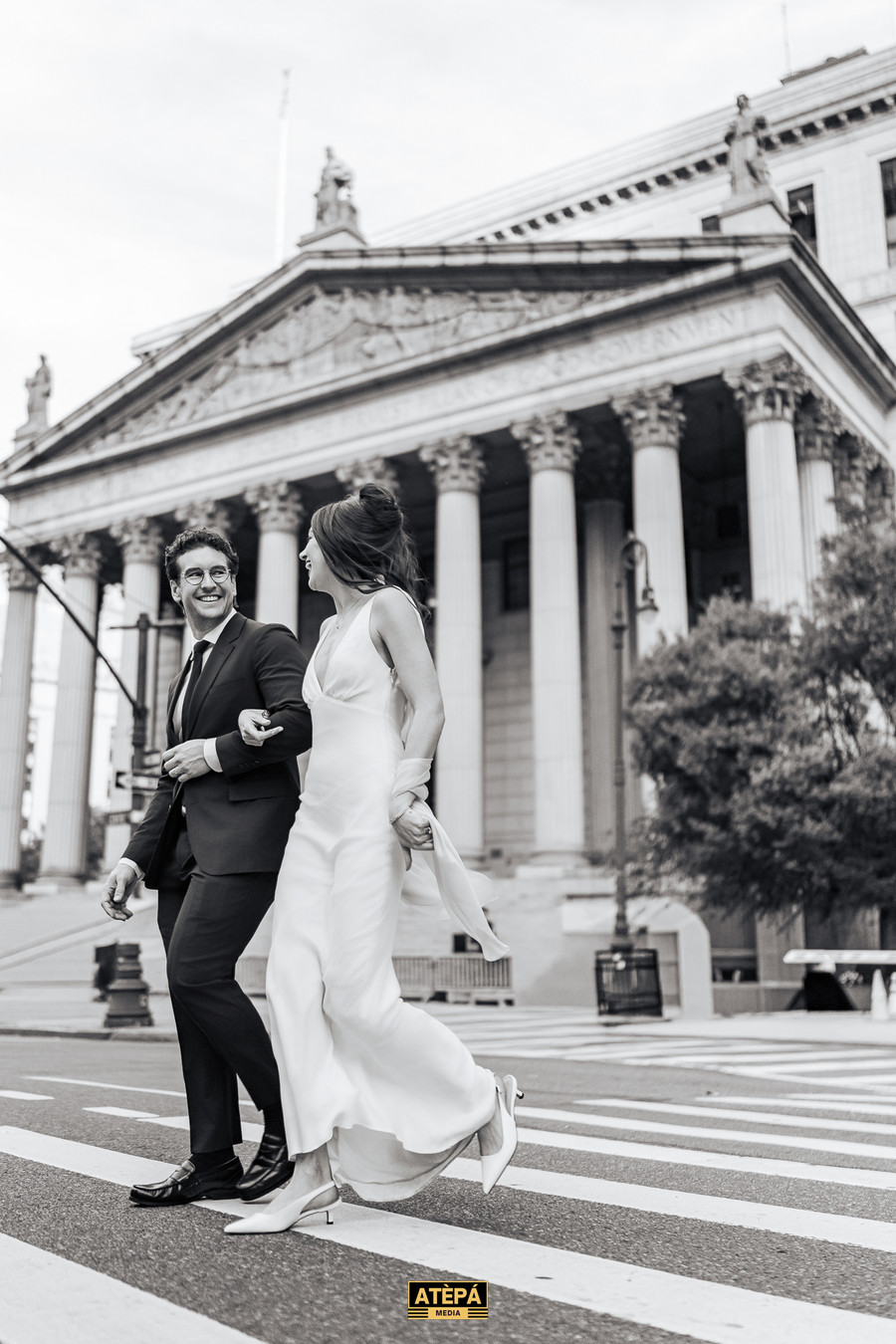 Nichola & Henry’s Courthouse Wedding – NYC City Hall, photo 8 — Atèpá Media