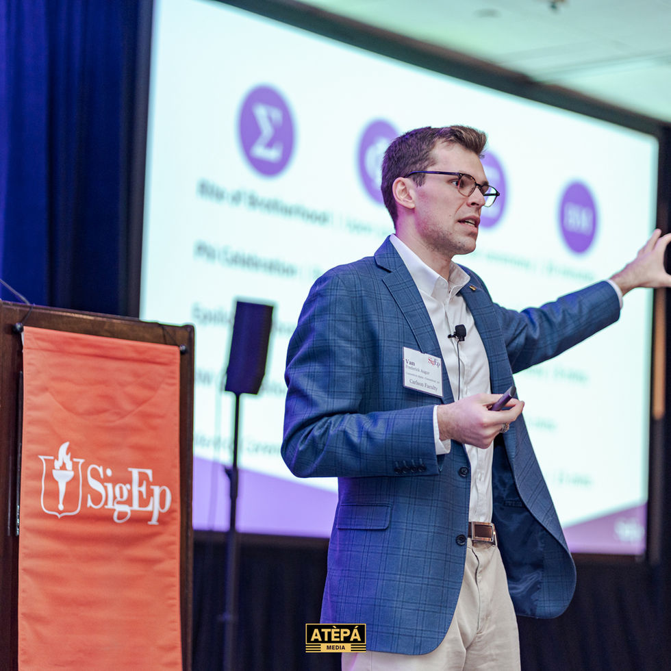 SigEp Carlson Leadership Academies – Parsippany NJ Event Photography | Atèpá Media