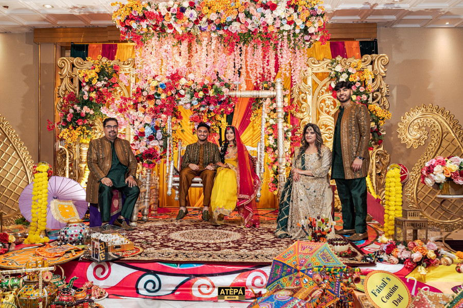 Faisal & Hiya’s Mehndi Night – Queens, NY, photo 41 — Atèpá Media