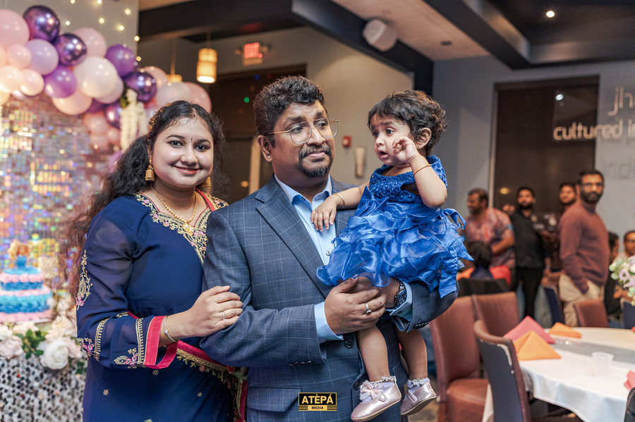 Nitara’s 1st Birthday – Jhopri Restaurant, Plainsboro, NJ, photo 37 — Atèpá Media