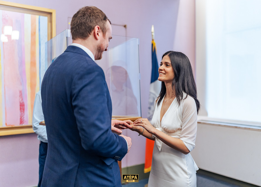 Amanda & Edward’s Elopement – Manhattan City Hall, photo 17 — Atèpá Media