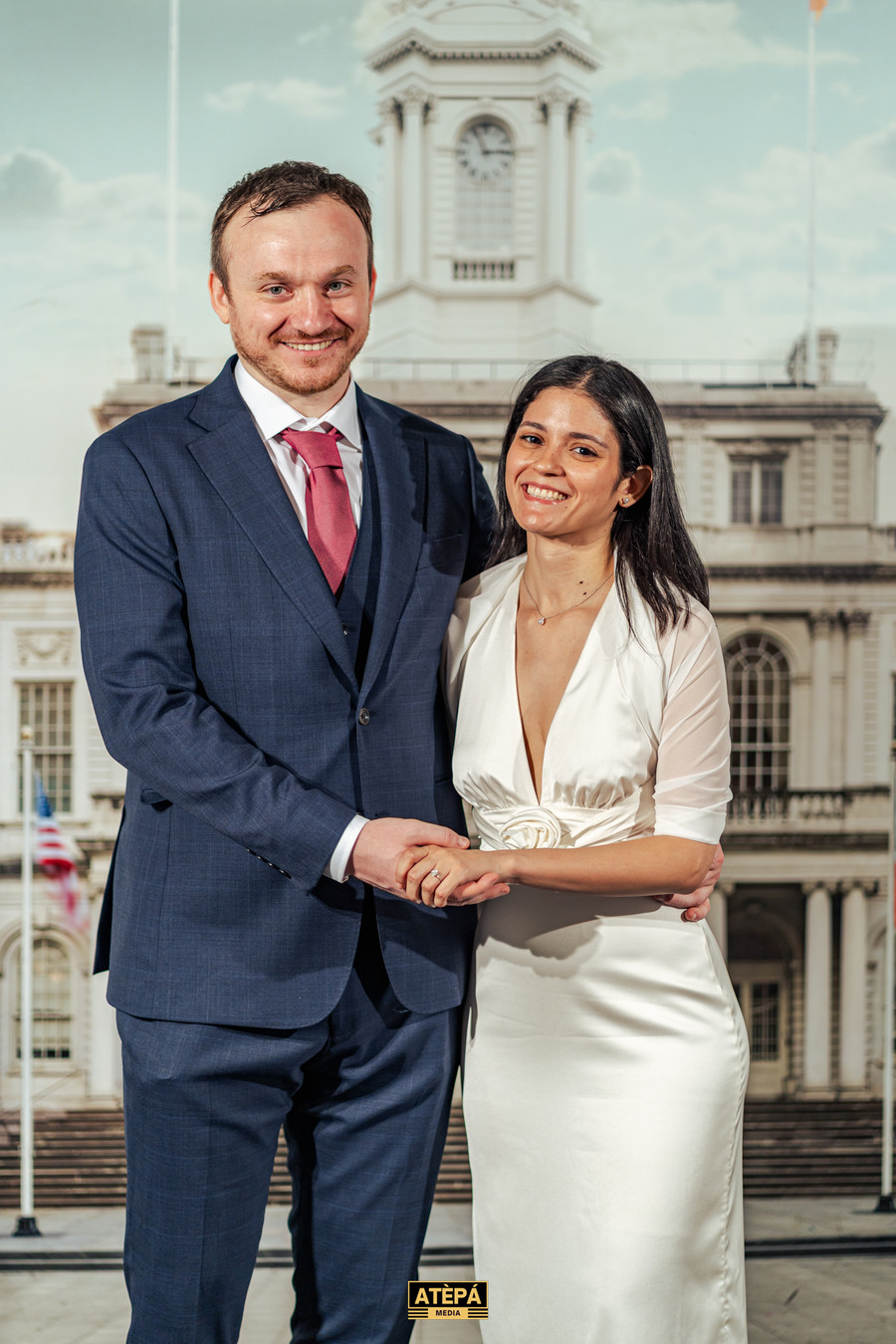 Amanda & Edward’s Elopement – Manhattan City Hall, photo 43 — Atèpá Media