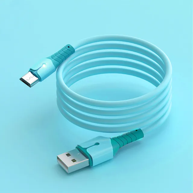 action cable micro usb 20W ricarica veloce caricatore di ricarica e alimentazione colorato colore indistruttibile