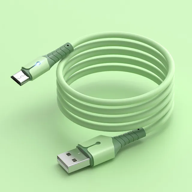 action cable micro usb 20W ricarica veloce caricatore di ricarica e alimentazione colorato colore indistruttibile