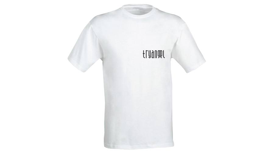 Regular TryAngel Chest Print Only Slogan