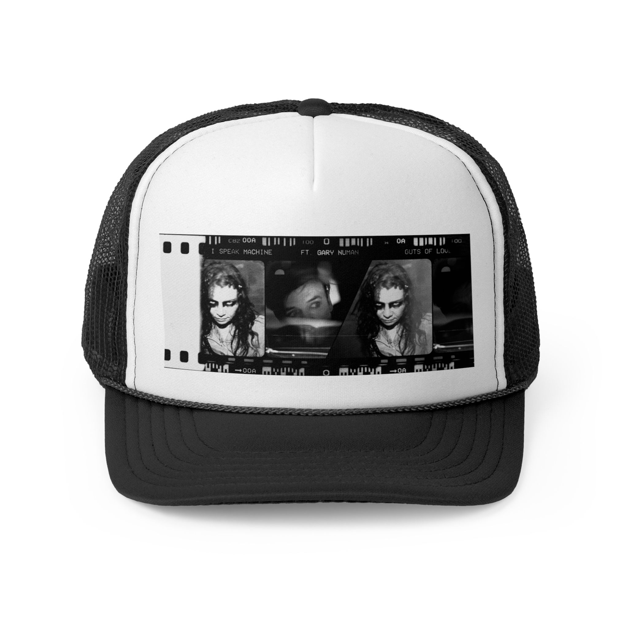 B&W I SPEAK MACHINE FT. GARY NUMAN - Trucker Hat