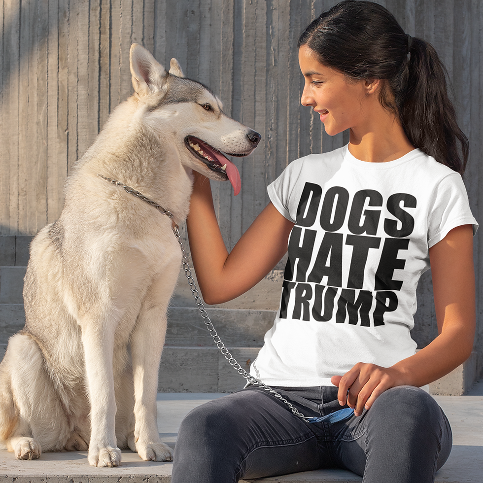 Thumbnail: Dogs Hate Trump - Unisex T-Shirt
