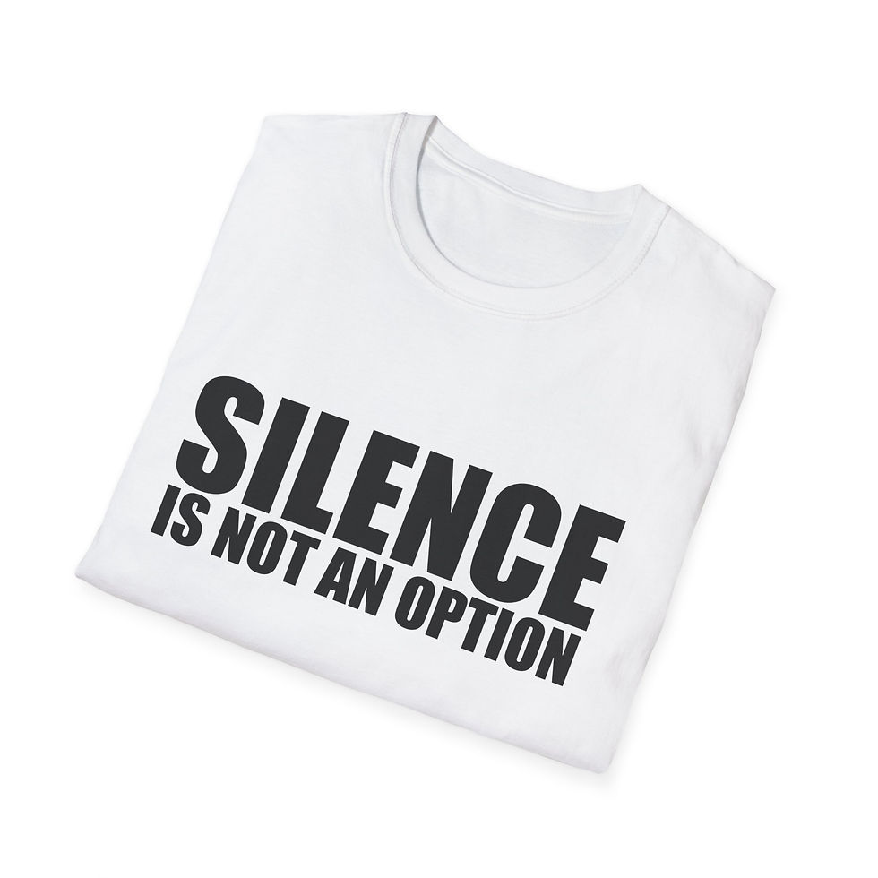 Thumbnail: Silence Isn't an Option T-Shirt, Unisex