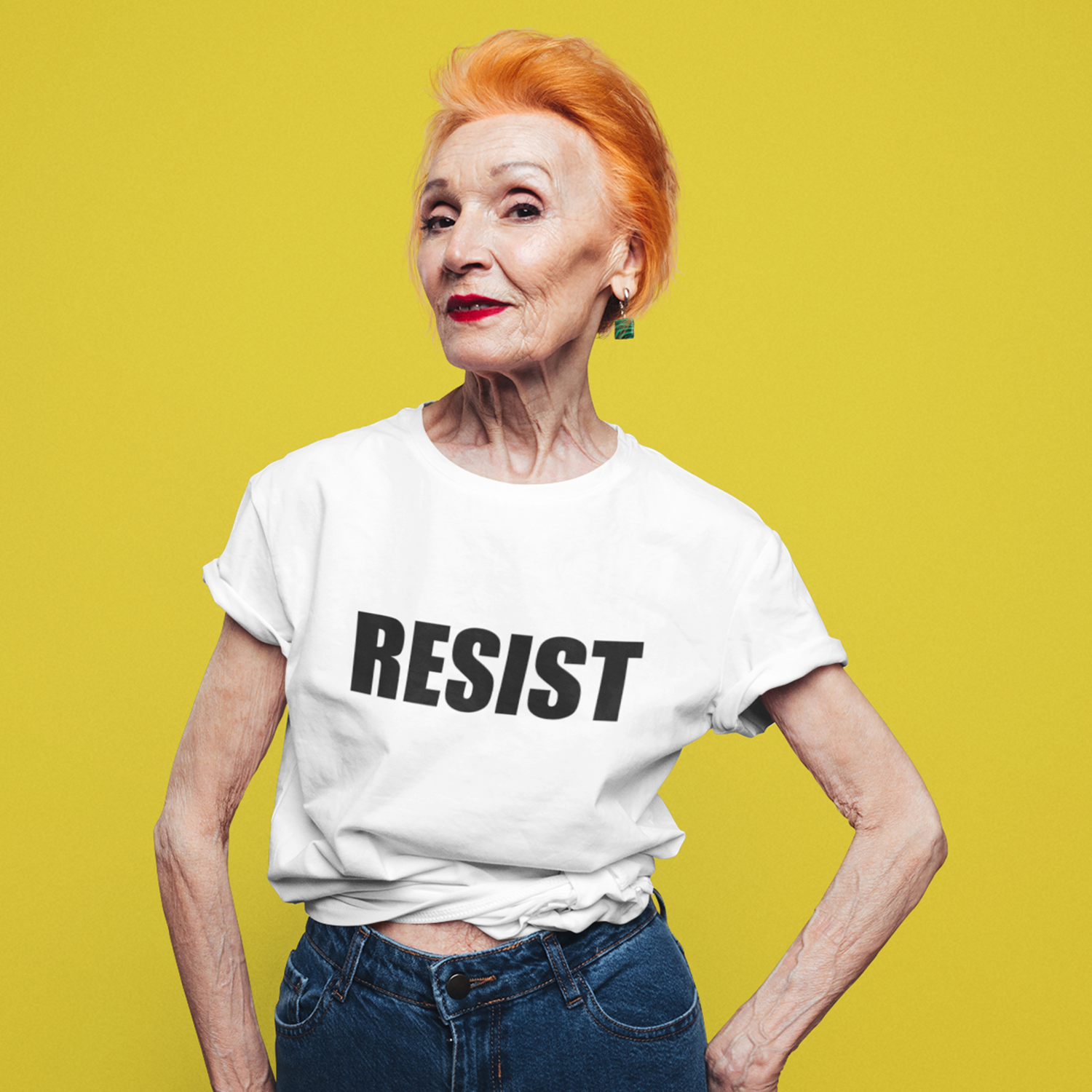 Resist - Unisex Heavy Cotton Tee