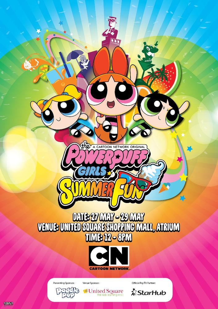 Cartoon Network Celebrates the School Holiday with The Powerpuff Girls Summer Fun Event