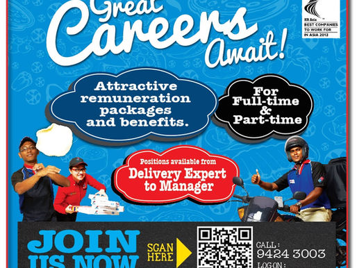 [Attention Bloggers] Invitation to Domino’s Behind the Scene Blogger Meet