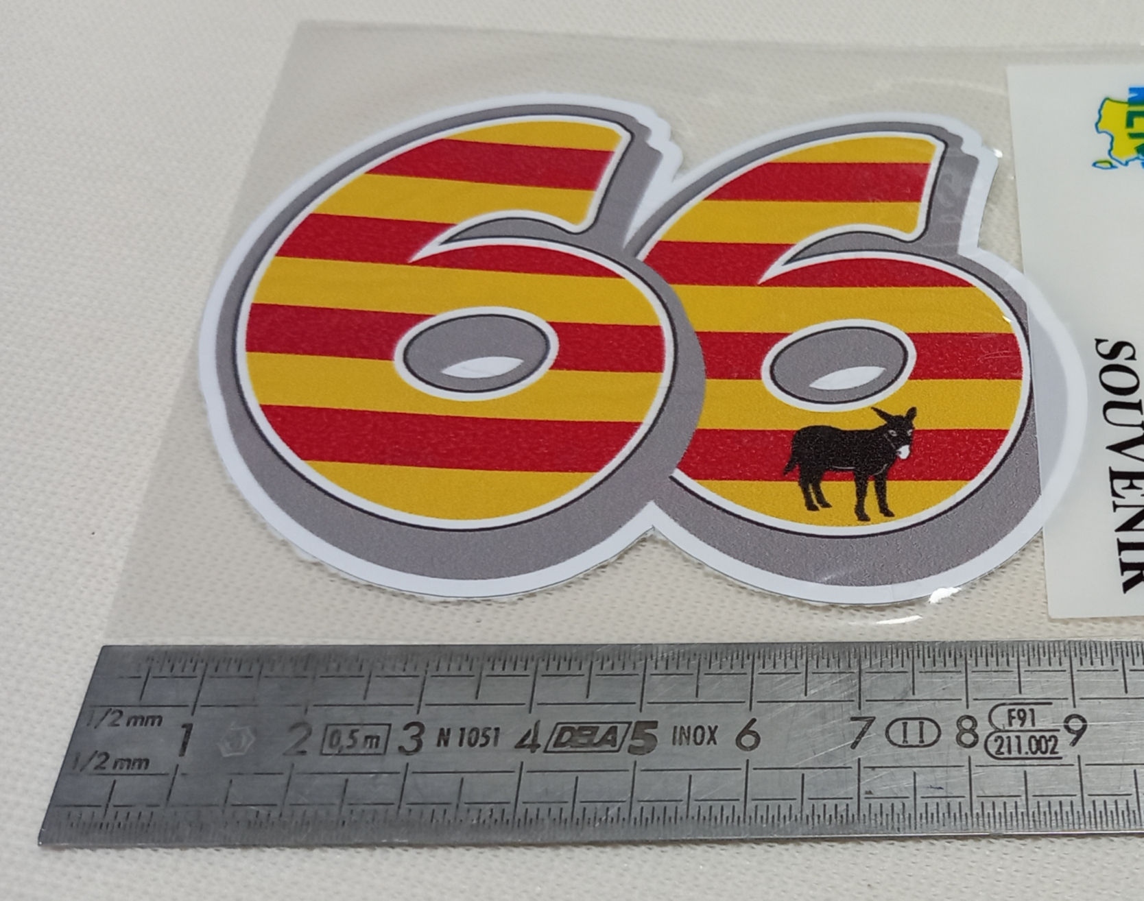 Autocollant 66 catalan