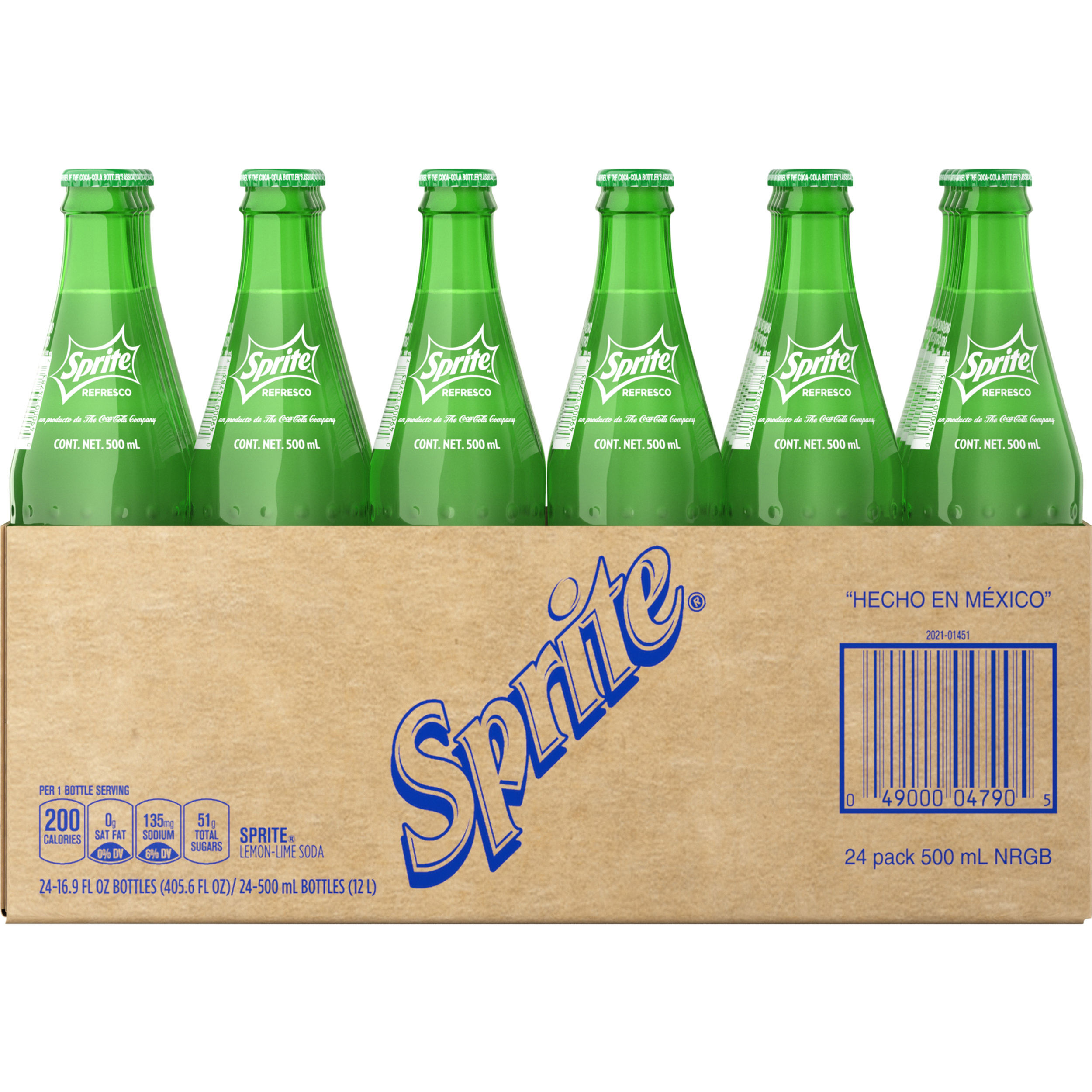 Sprite Mexicano 24 pack 16.9 oz (500ml)