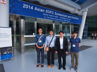 Our lab members attended 2014 Asian SOFC Symposium