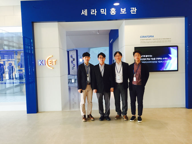 KICET (한국세라믹기술원) SOFC Lab Tour (16.3.17)