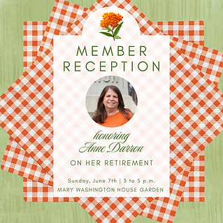 Member Reception Honoring Anne Darron