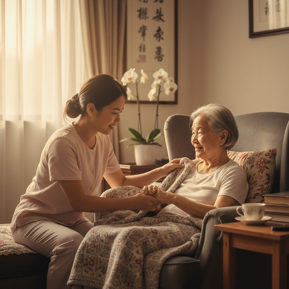 Best Home has excellent elderly care domestic helpers.
