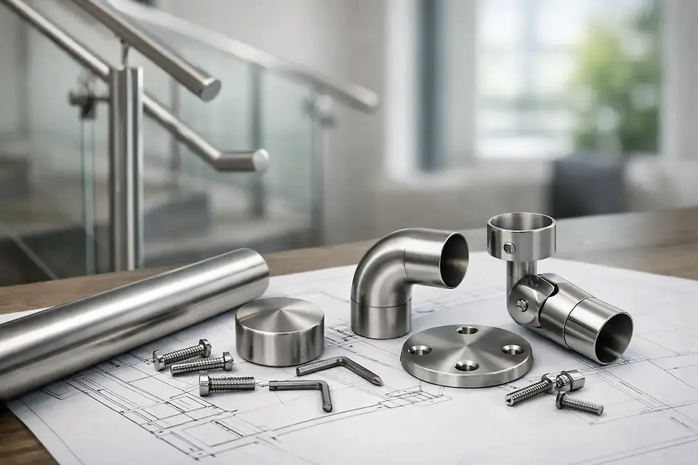How to Specify Stainless Handrail Components