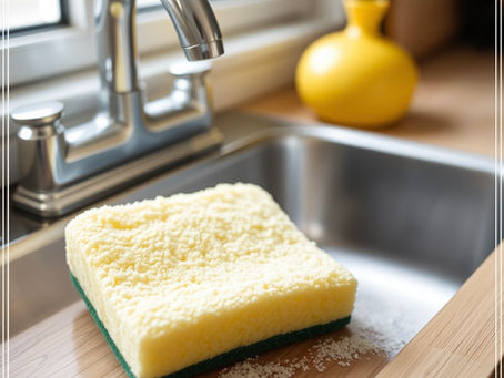 How to Disinfect Your Kitchen Sponges in One Minute