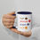 Thumbnail: "Sip•Pause•Scan•Act" 11 oz Mug with Color Inside