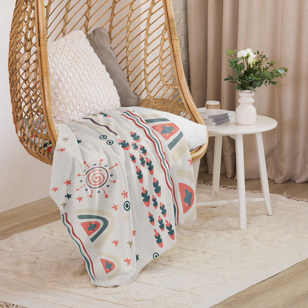 Thumbnail: ECHO GARDEN Sherpa blanket