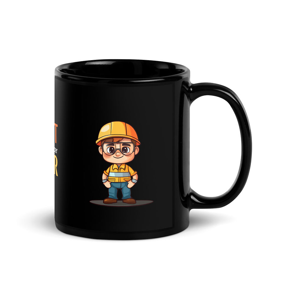 Thumbnail: "Best Safety Officer Ever" Black Glossy Mug