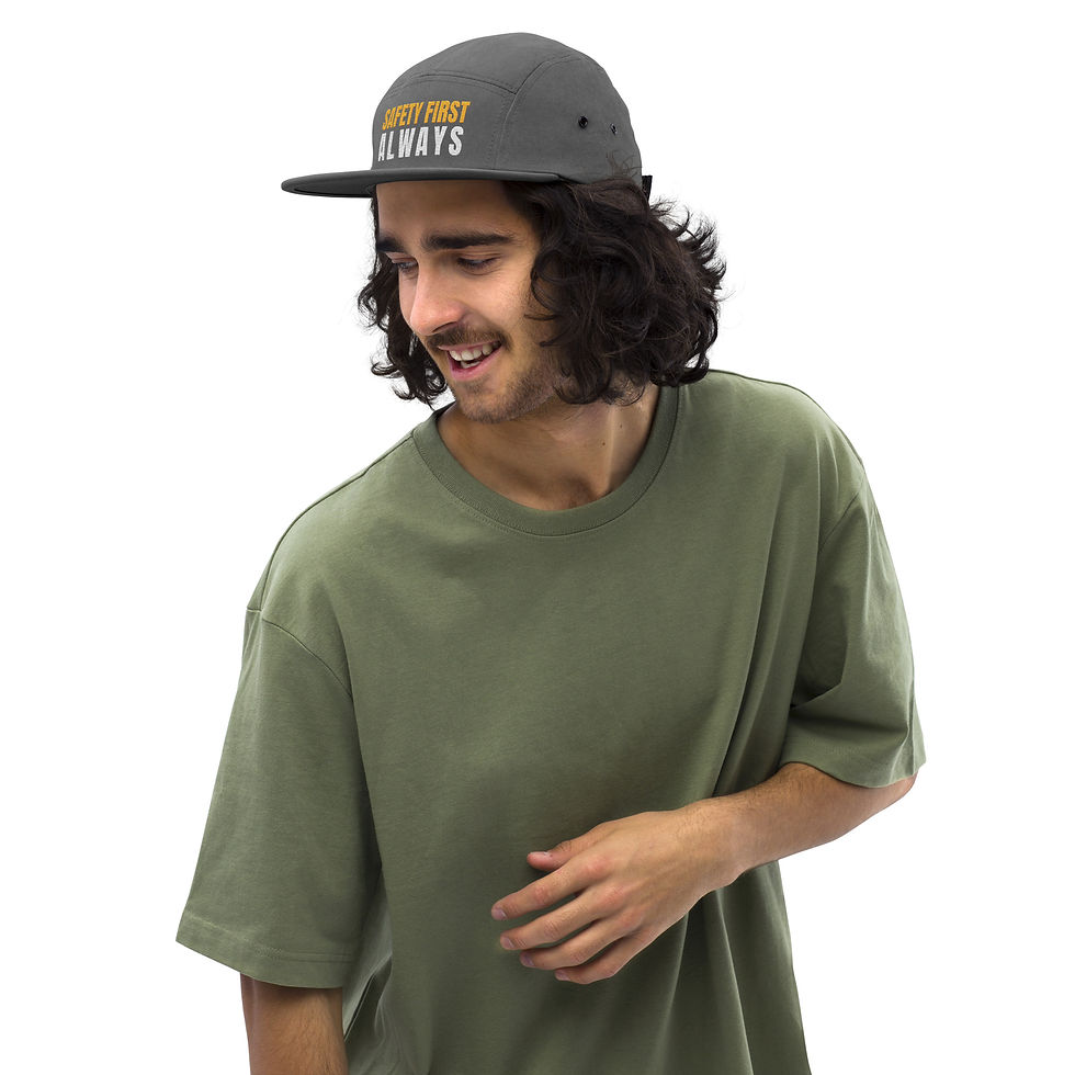 Thumbnail: "Safety First Always" Five Panel Cap