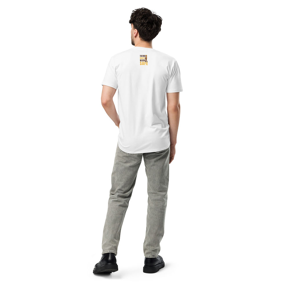 Thumbnail: "Think Safe Work Safe" Unisex Premium T-Shirt