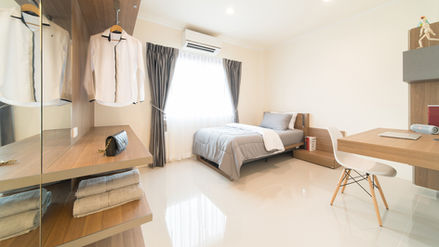 ห้องนอน บ้านออมธนา