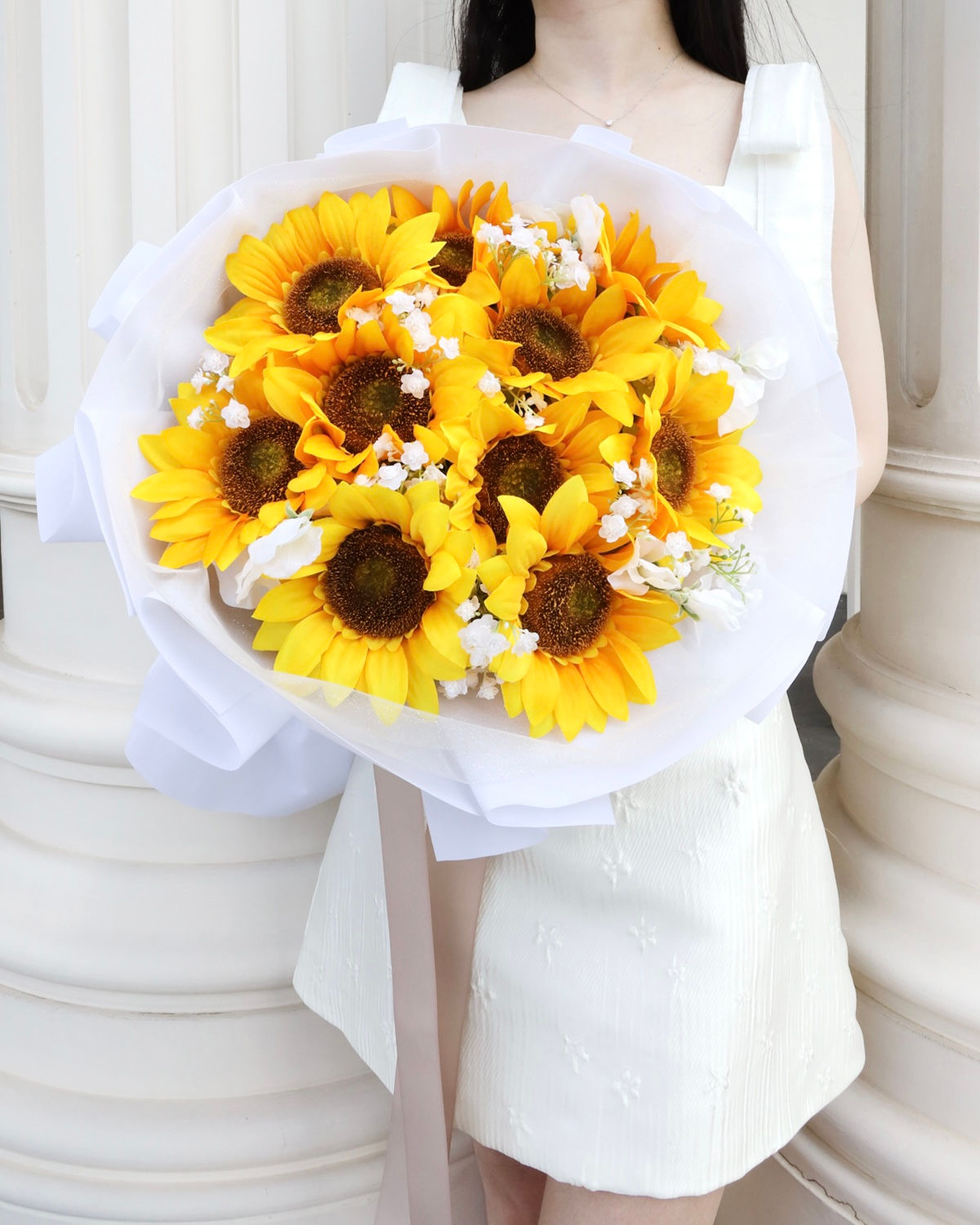 ช่อดอกทานตะวัน 10 ดอก