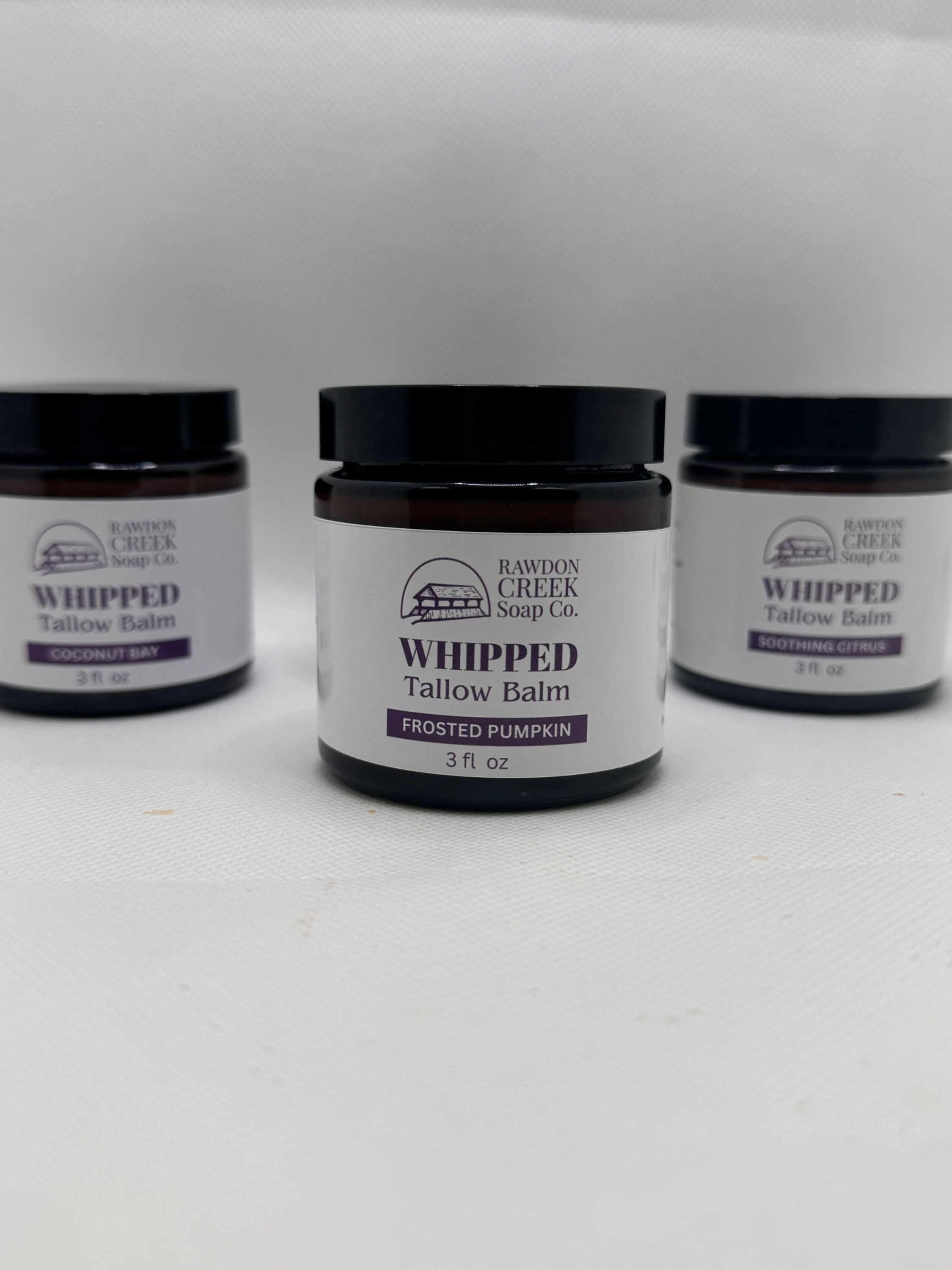 FROSTED PUMPKIN Tallow Balm 3 oz