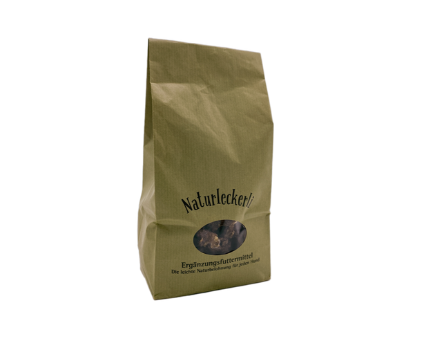 Eine Tüte Hühnermägen von Reico.