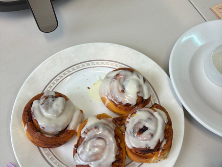 Recipe of the Week: Air Fryer Cinnamon Rolls Round 2