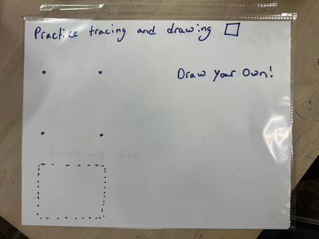 At-Home Pre-Handwriting Activity