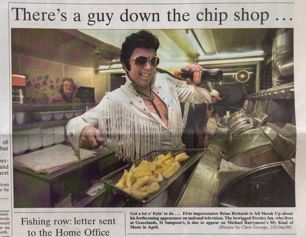 34. There's a Guy Works Down the Chip Shop Swears He's Elvis .1