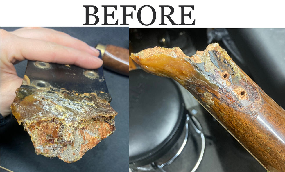 1965 Gibson ES-330TD broken headstock. Gibson ES-330TD headstock replacement. Worst headstock repair ever. 