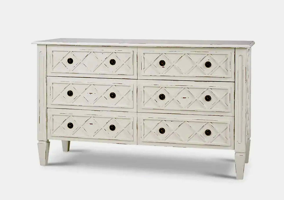 Dauphine 6 Drawer Dresser