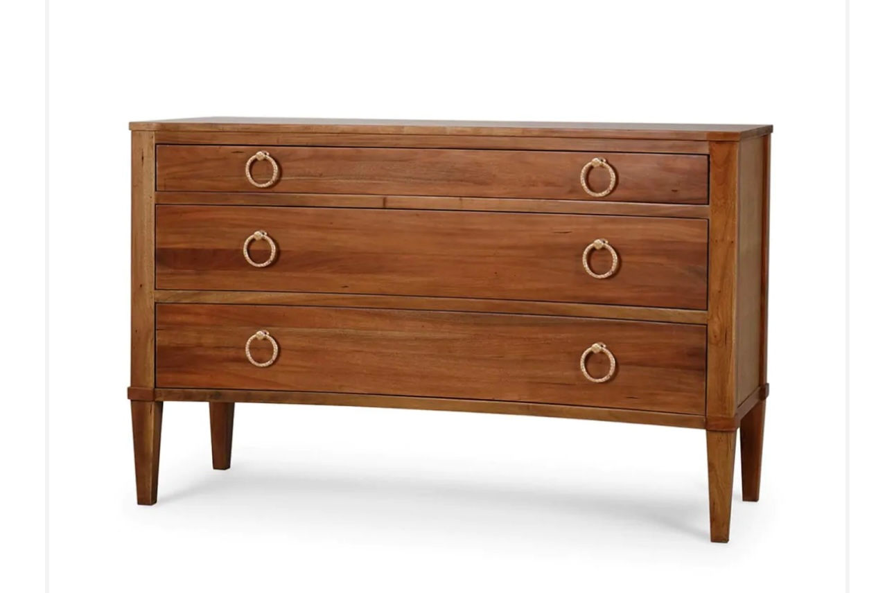 Bow 3 Drawer Chest/ Credenza