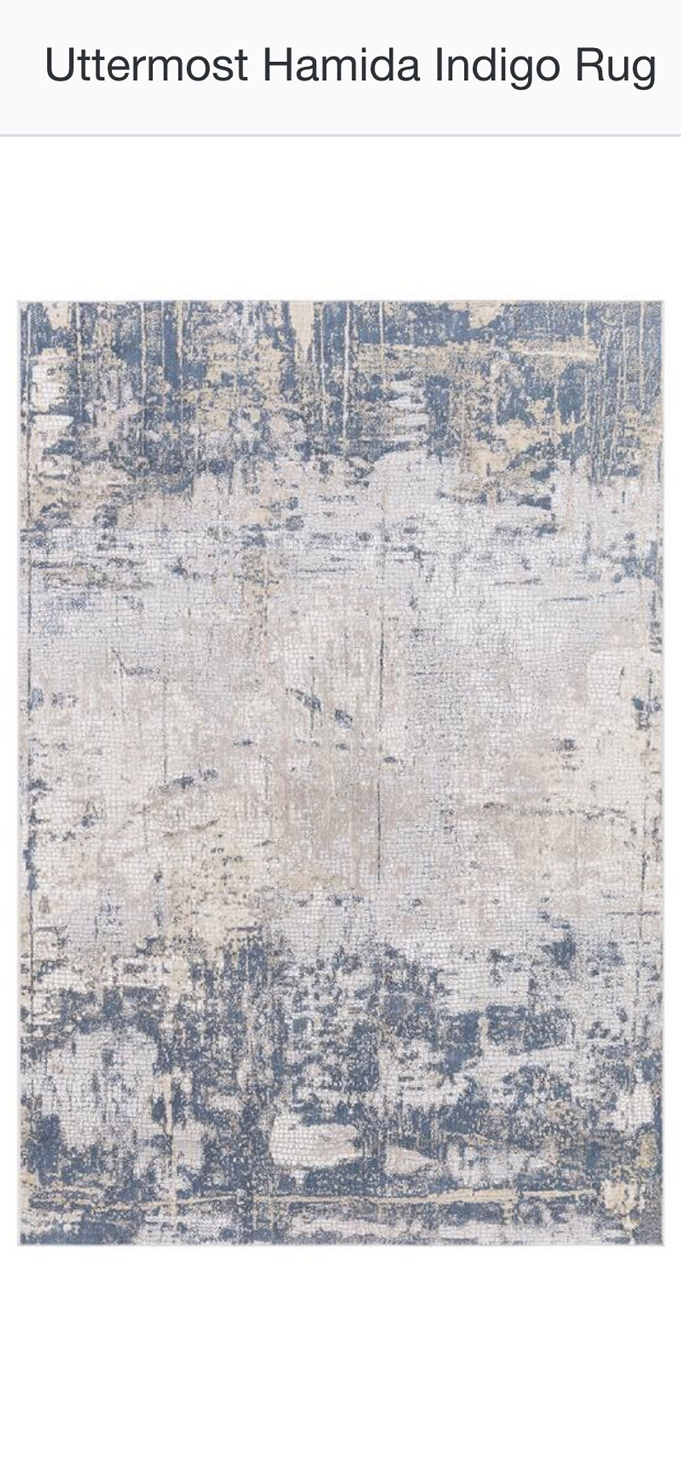 UTTERMOST HAMIDA RUG / 8 x 11