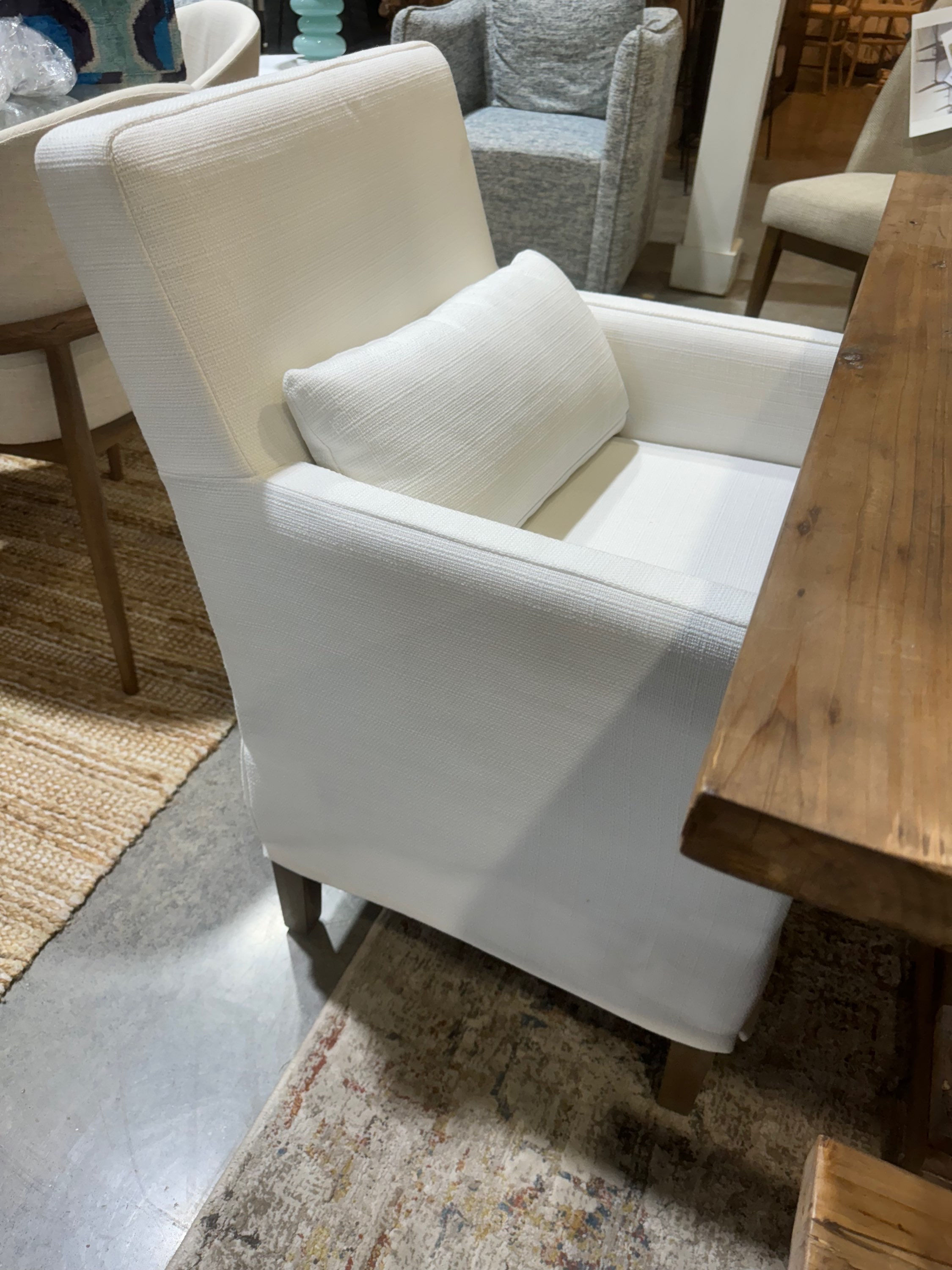 Bramble Furniture Bilboa Slipcovered ARM CHAIR #27884