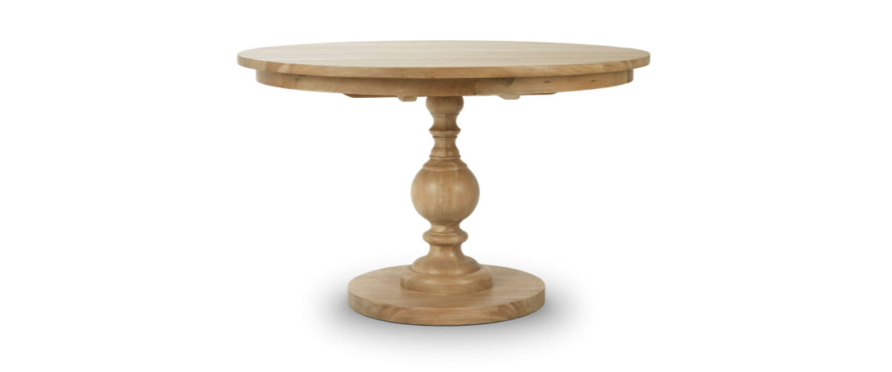Goucho 48” Round Dining Table in Fruitwood