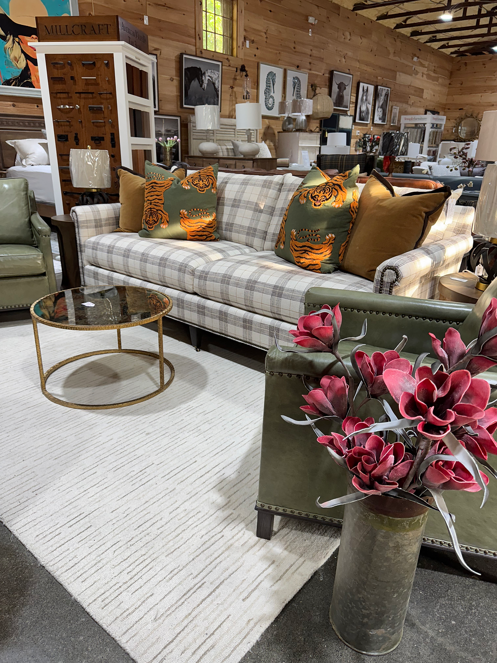 CR Laine Ravenswood Long Sofa MKT SAMPLE