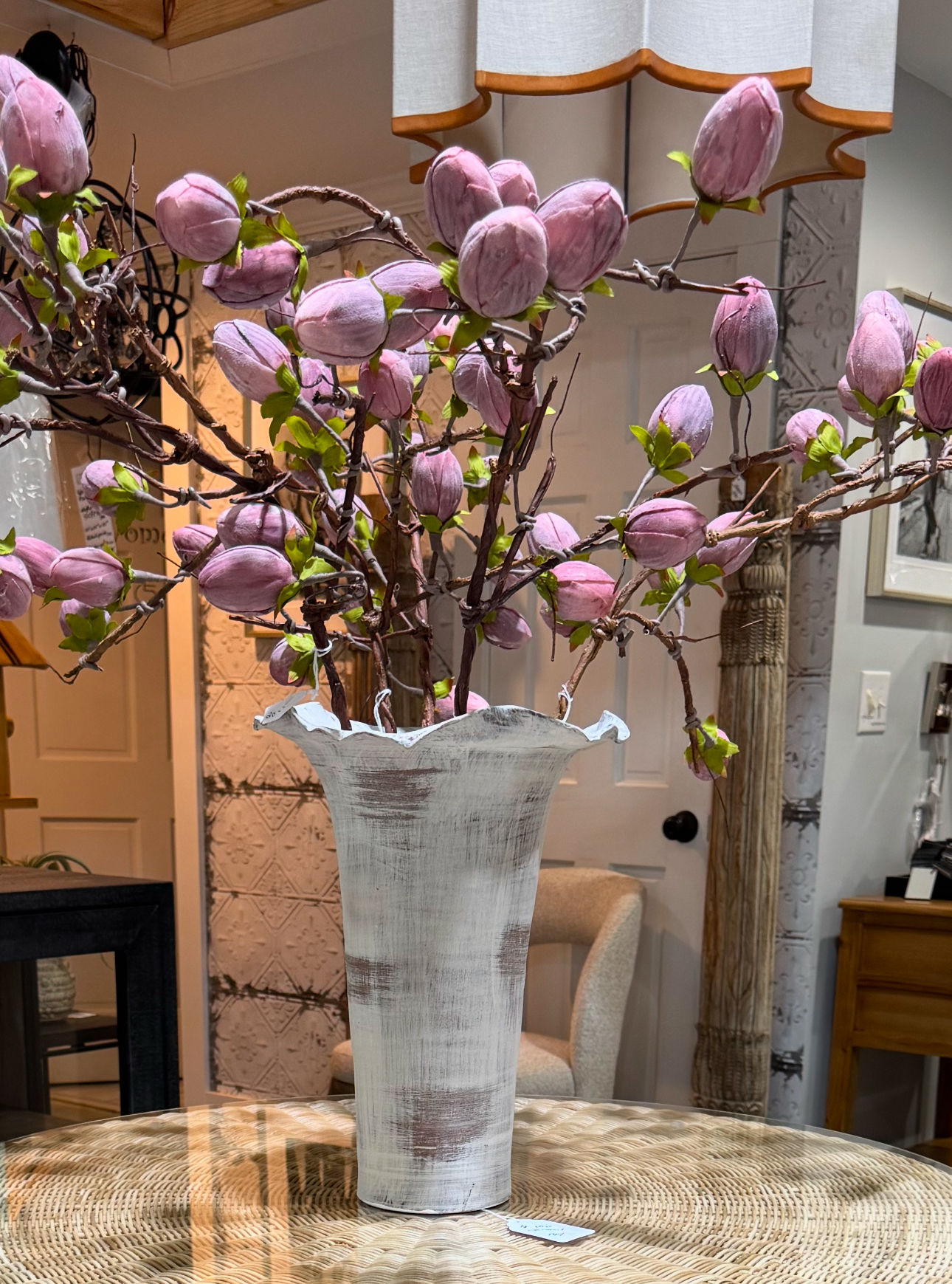 Ruffled Petal Vase LARGE