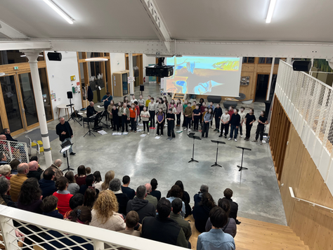 Retour sur l'ateliers de découverte artistique avec les collégiens du Collège Gambier