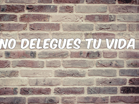 El arte de delegar.
