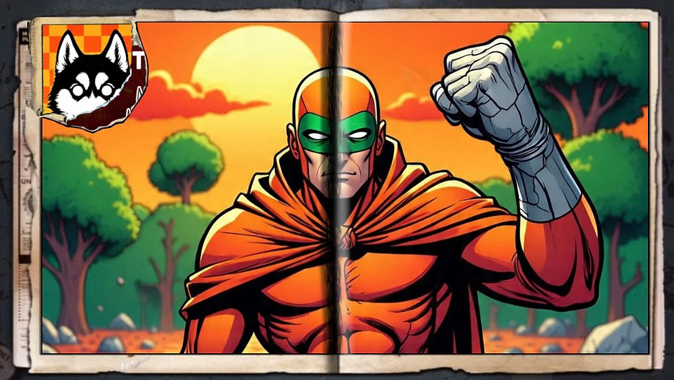 “Irish Fist”, a comic wallpaper by Austin Lambeau.