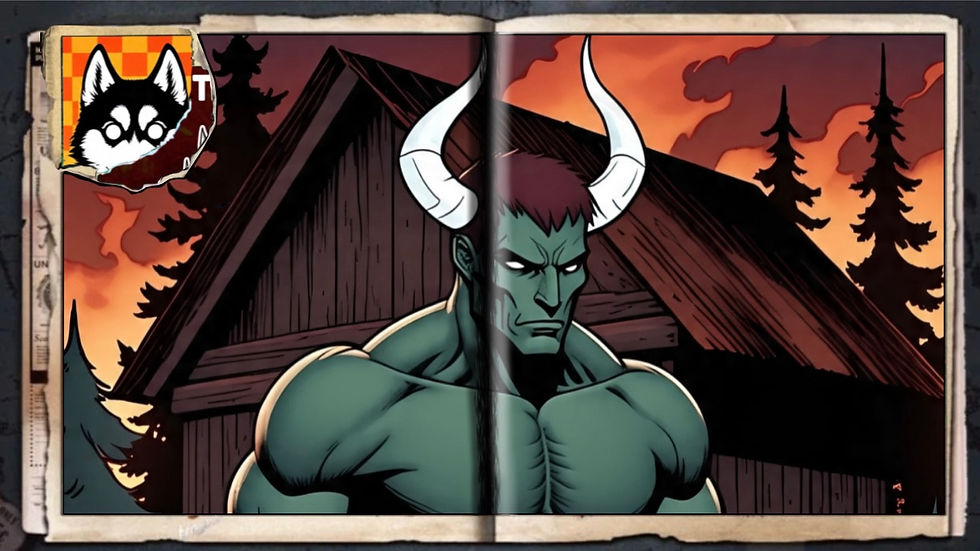 “Taurus #74”, a comic wallpaper by Austin Lambeau.