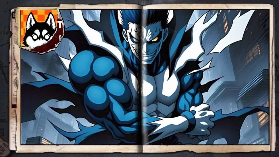 “Psycho Villian”, a comic wallpaper by Austin Lambeau.